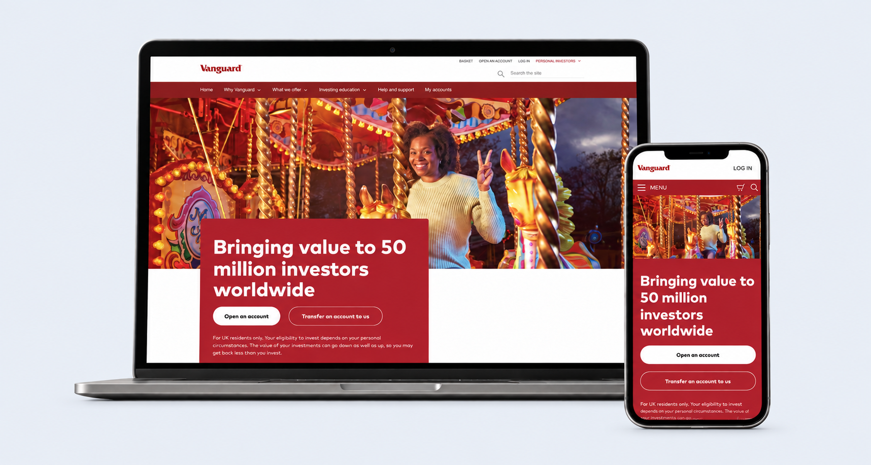 Personal Investor website