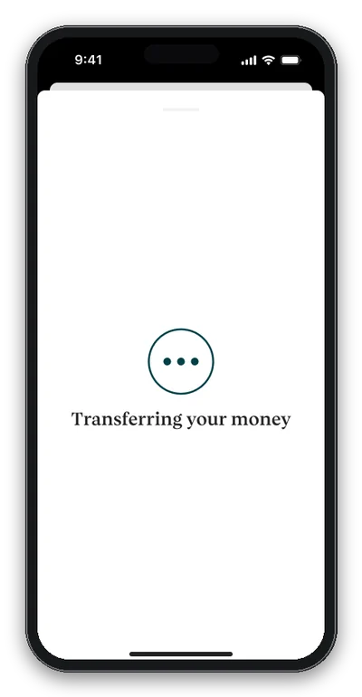 The one moment the app asks for patience